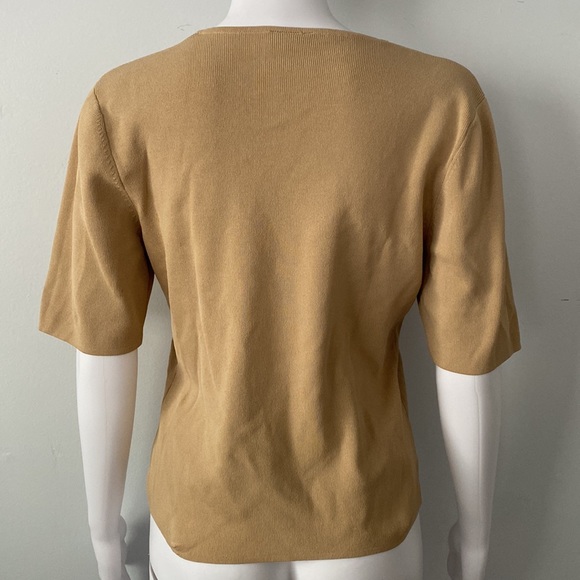 Tan Short Sleeve Shirt - Picture 3 of 4